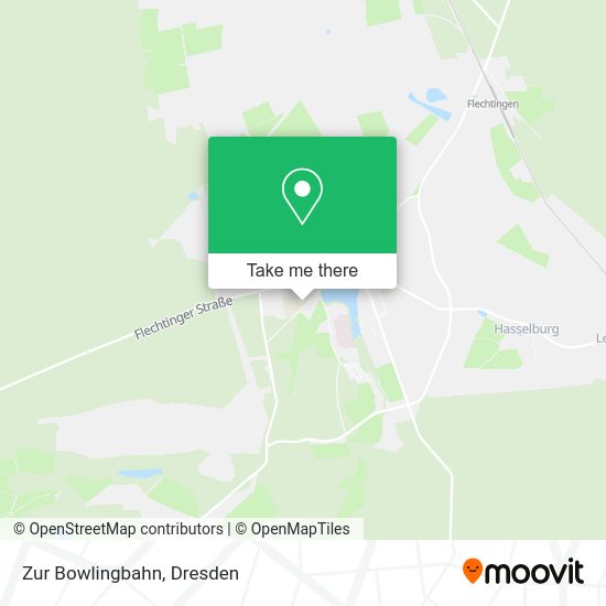 Карта Zur Bowlingbahn