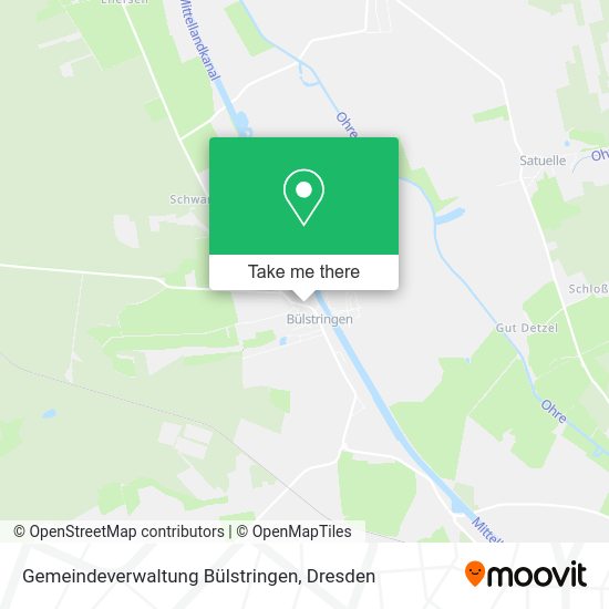 Карта Gemeindeverwaltung Bülstringen