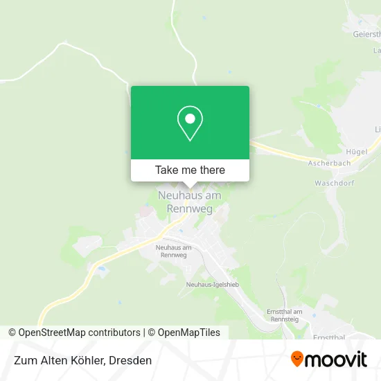 Карта Zum Alten Köhler