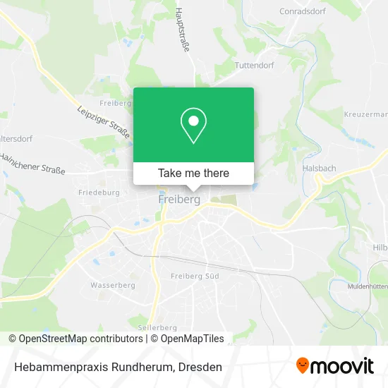 Карта Hebammenpraxis Rundherum