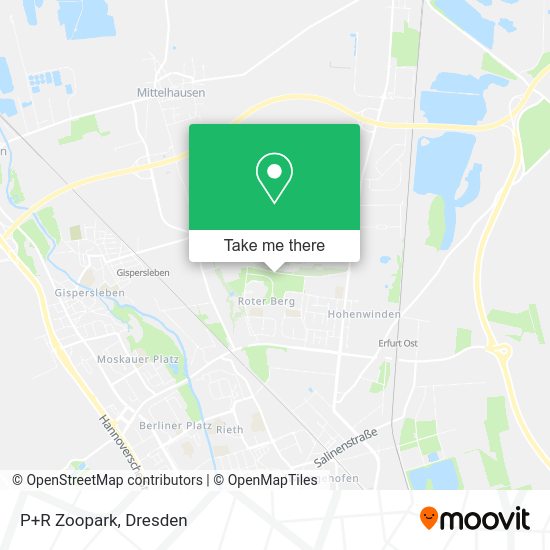Карта P+R Zoopark