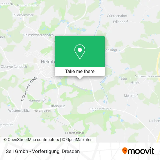 Карта Sell Gmbh - Vorfertigung