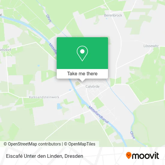 Карта Eiscafé Unter den Linden