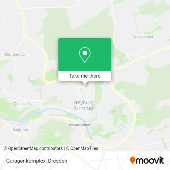 Карта Garagenkomplex