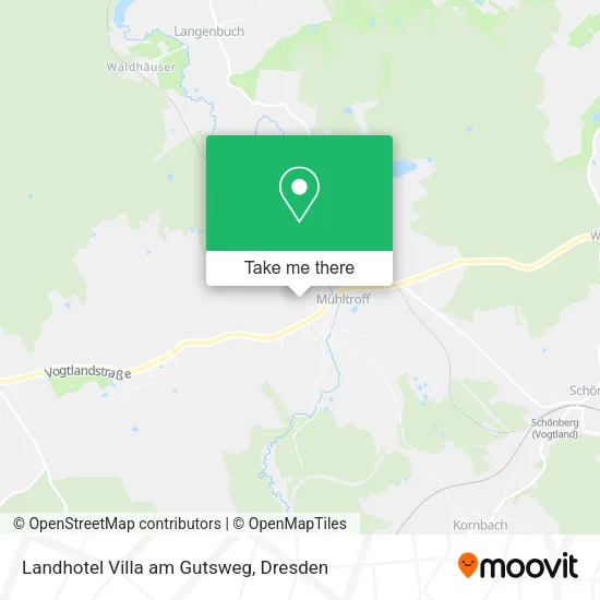 Карта Landhotel Villa am Gutsweg