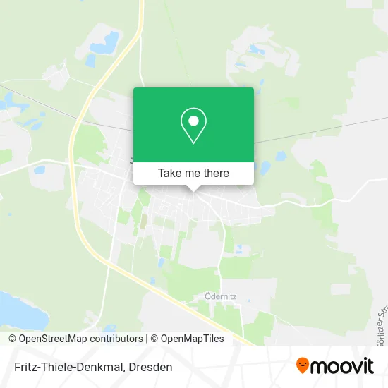 Карта Fritz-Thiele-Denkmal