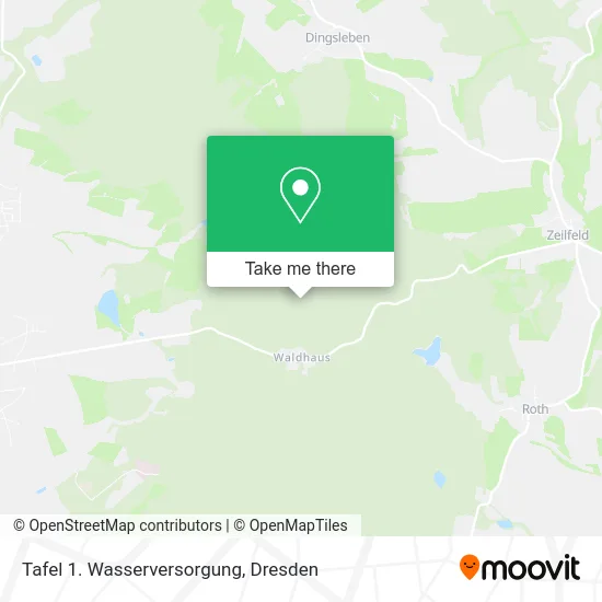 Карта Tafel 1. Wasserversorgung