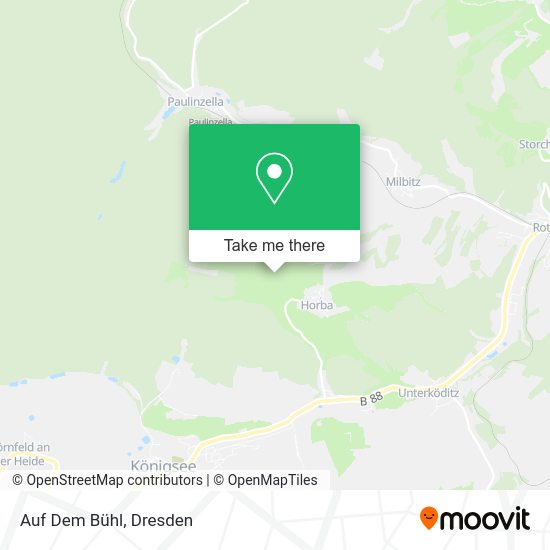 Карта Auf Dem Bühl