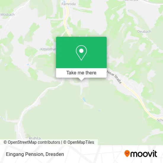 Карта Eingang Pension