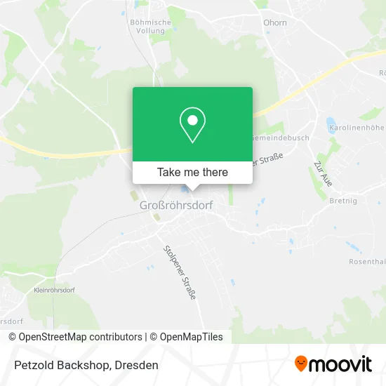 Карта Petzold Backshop