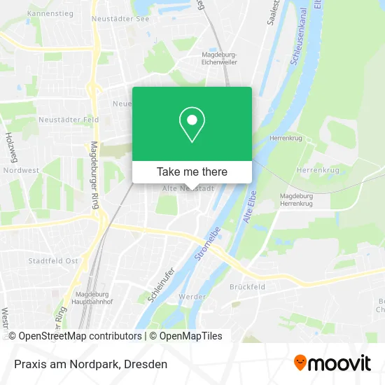 Карта Praxis am Nordpark