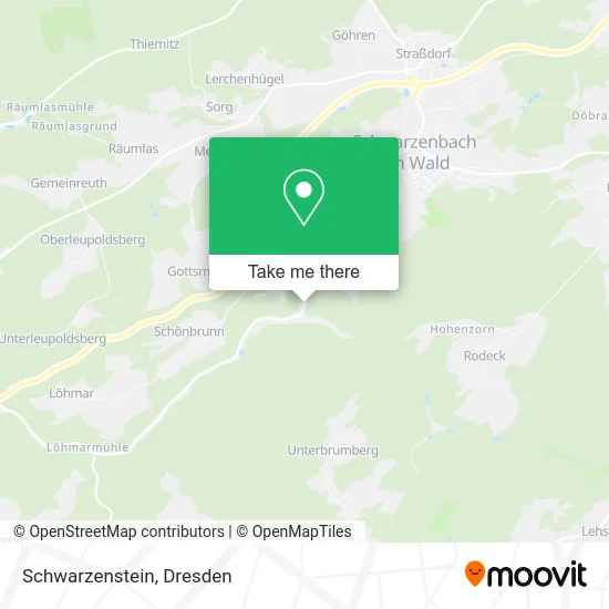 Карта Schwarzenstein
