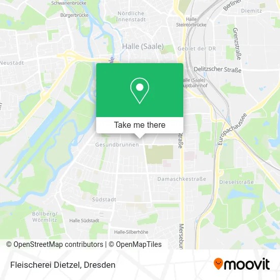 Карта Fleischerei Dietzel