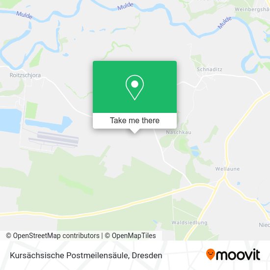 Карта Kursächsische Postmeilensäule