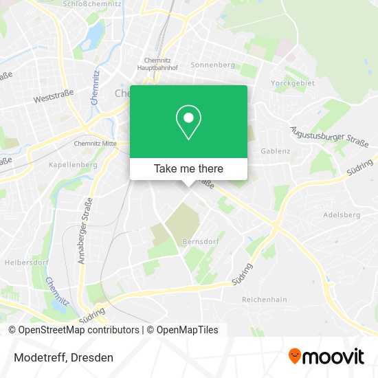 Карта Modetreff