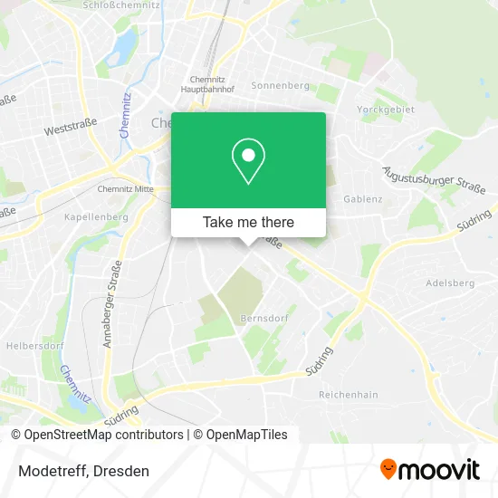 Карта Modetreff