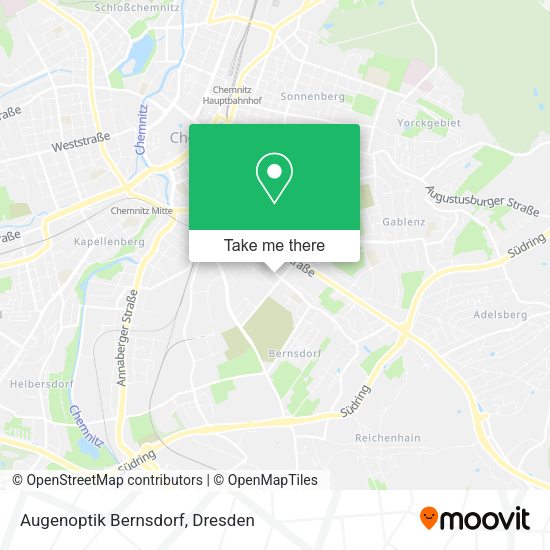 Карта Augenoptik Bernsdorf