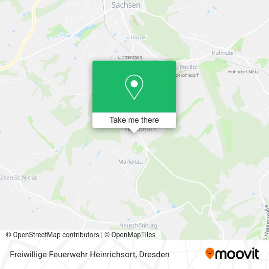 Карта Freiwillige Feuerwehr Heinrichsort