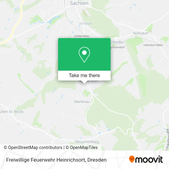 Карта Freiwillige Feuerwehr Heinrichsort