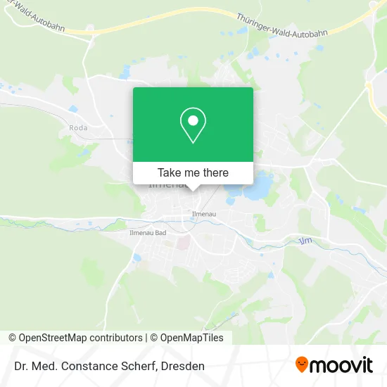 Карта Dr. Med. Constance Scherf