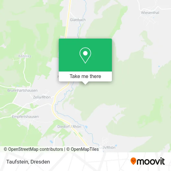 Карта Taufstein