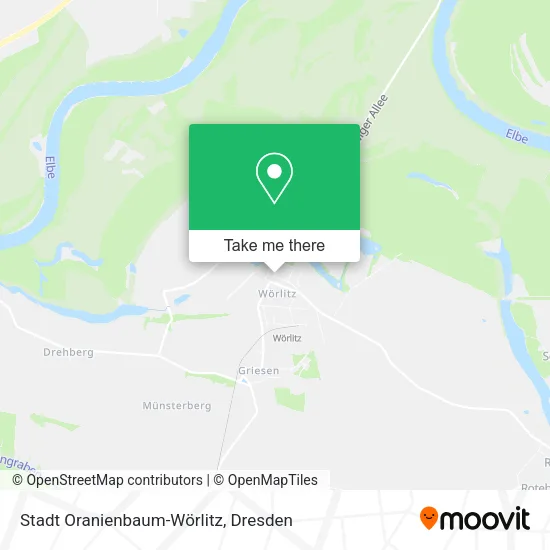 Карта Stadt Oranienbaum-Wörlitz