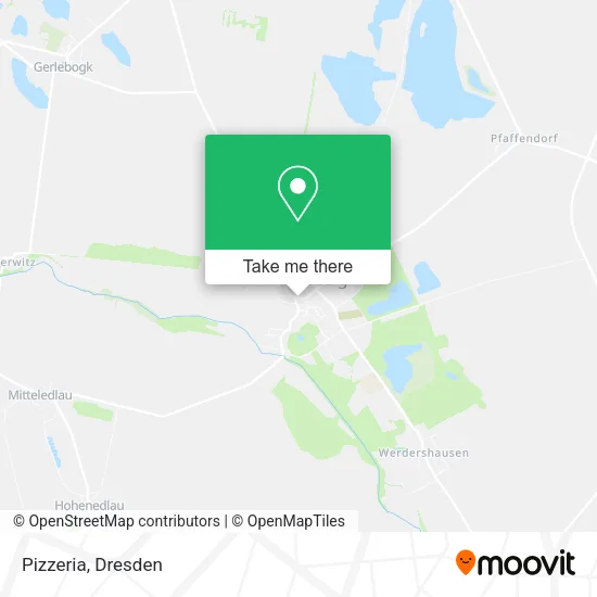 Pizzeria map