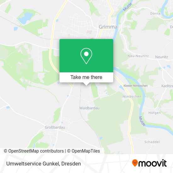 Карта Umweltservice Gunkel