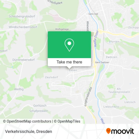 Карта Verkehrsschule