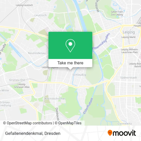 Карта Gefallenendenkmal