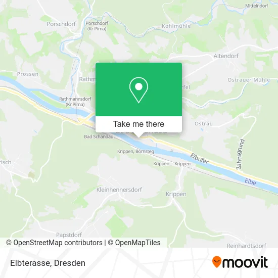 Карта Elbterasse
