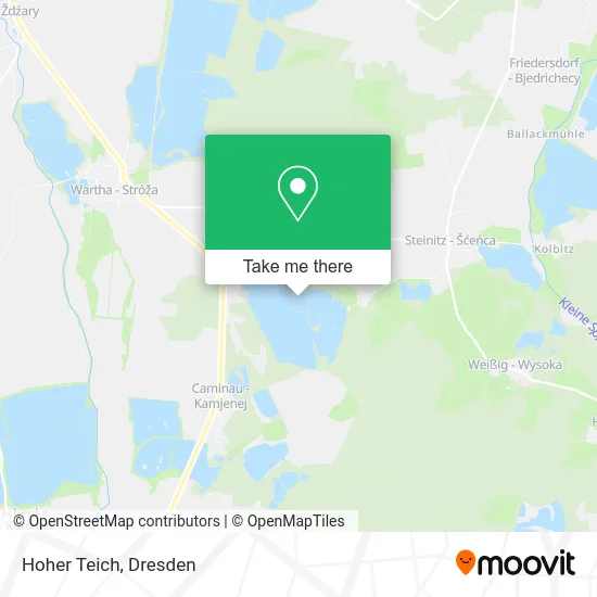 Карта Hoher Teich