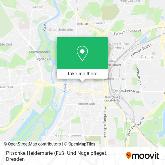 Карта Pitschke Heidemarie (Fuß- Und Nagelpflege)
