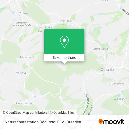 Карта Naturschutzstation Rödlitztal E. V.