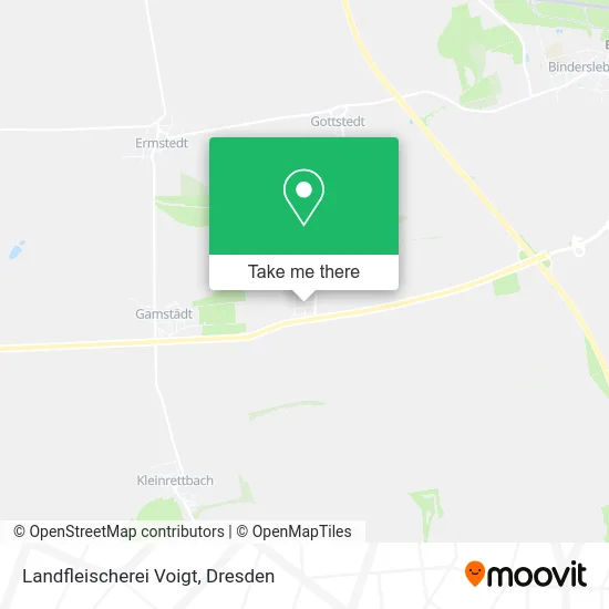 Карта Landfleischerei Voigt