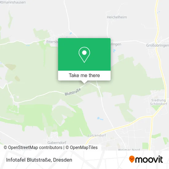 Карта Infotafel Blutstraße