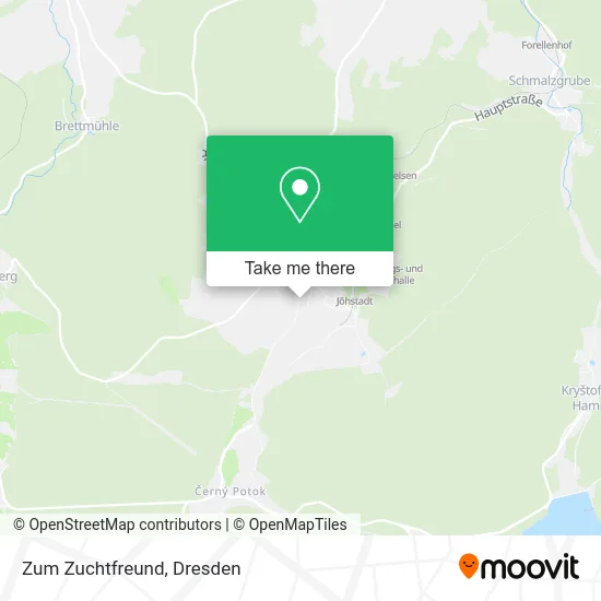 Карта Zum Zuchtfreund