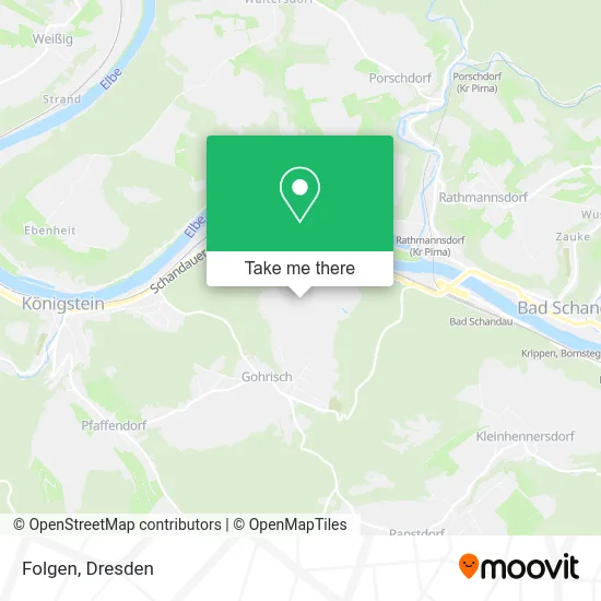 Карта Folgen