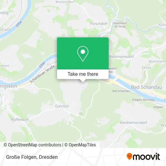 Карта Große Folgen
