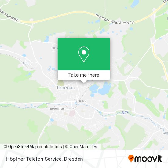 Карта Höpfner Telefon-Service