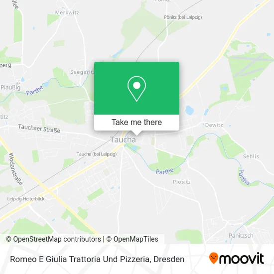 Карта Romeo E Giulia Trattoria Und Pizzeria
