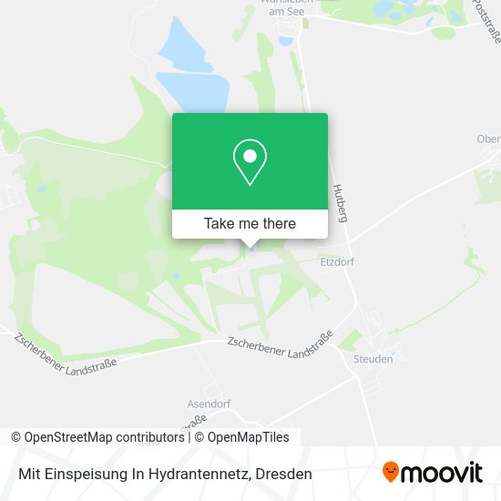 Карта Mit Einspeisung In Hydrantennetz