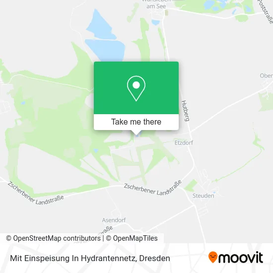 Карта Mit Einspeisung In Hydrantennetz