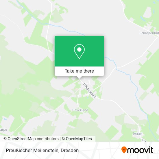 Карта Preußischer Meilenstein