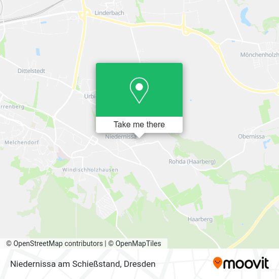 Карта Niedernissa am Schießstand
