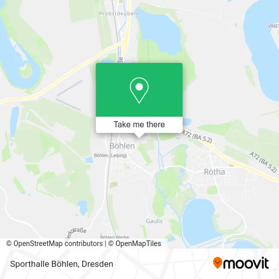 Карта Sporthalle Böhlen
