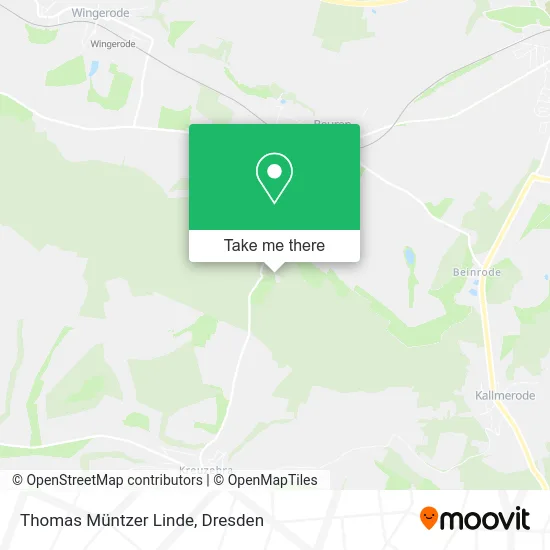 Карта Thomas Müntzer Linde