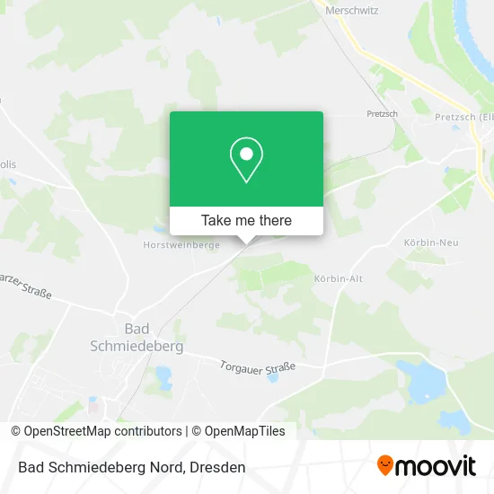 Карта Bad Schmiedeberg Nord