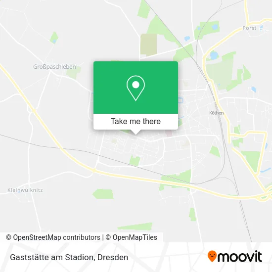 Карта Gaststätte am Stadion
