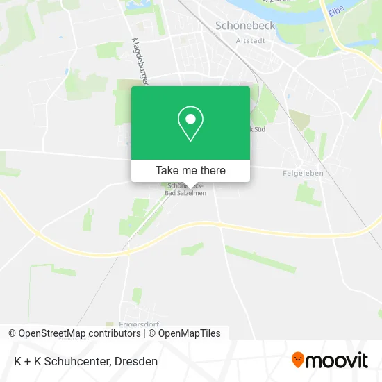 Карта K + K Schuhcenter